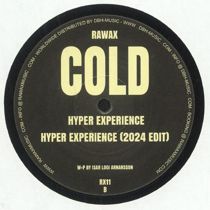 Cold – Strobe Light Network (12", Rawax, 2025) Back Cover