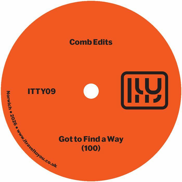 Comb Edits – Honey Dub (7", I Travel To You, 2026) Back Cover