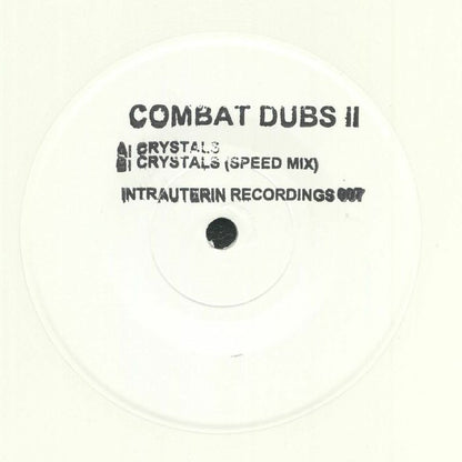 Combat Dubs – Combat Dubs II (7", Dirt Marble, Intrauterin Recordings, 2023) Front Cover