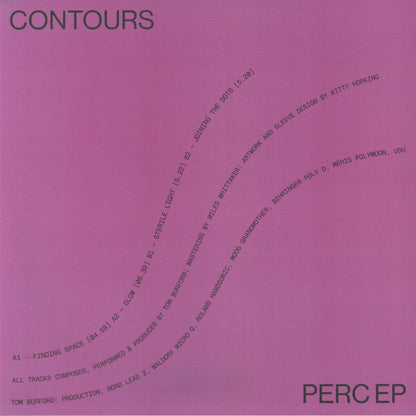 Contours – Perc EP (12", Context, 2026) Back Cover