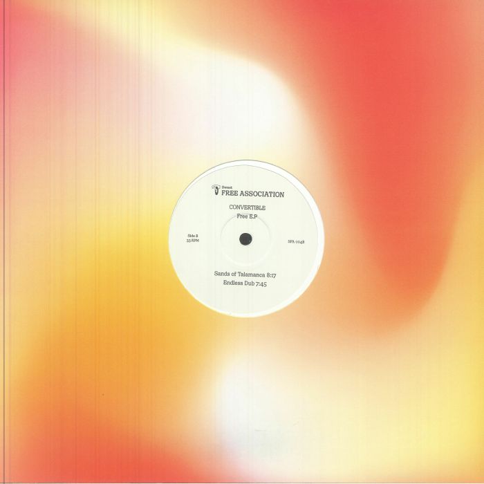 Convertible – Free EP (12", Sweet Free Association, 2026) Back Cover