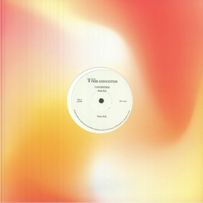 Convertible – Free EP (12", Sweet Free Association, 2026) Front Cover