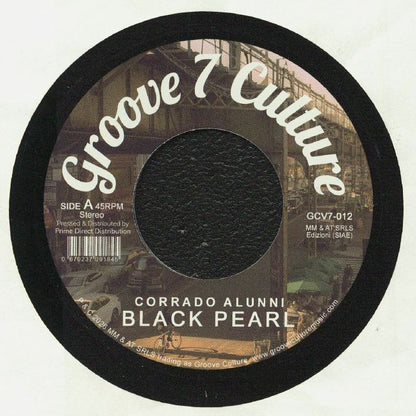 Corrado Alunni – Black Pearl / Turn It On (7", Groove 7 Culture, 2026) Front Cover