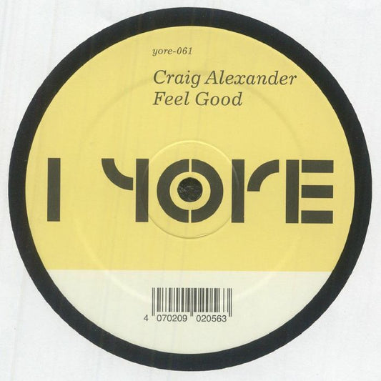 Craig Alexander – Feel Good (12", Yore Records, 2026) Front Cover