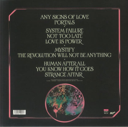 Crazy P – Any Signs Of Love (2xLP, Walk Don't Walk Ltd, 2024) Back Cover