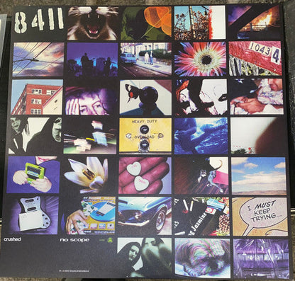 Crushed – No Scope (LP, PSG1 Green, Ghostly International, 2025) Image 3