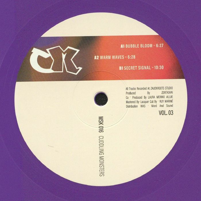 Cuddling Monsters – Cuddling Monsters Vol 3 (12", purple, Mask, 2026) Front Cover