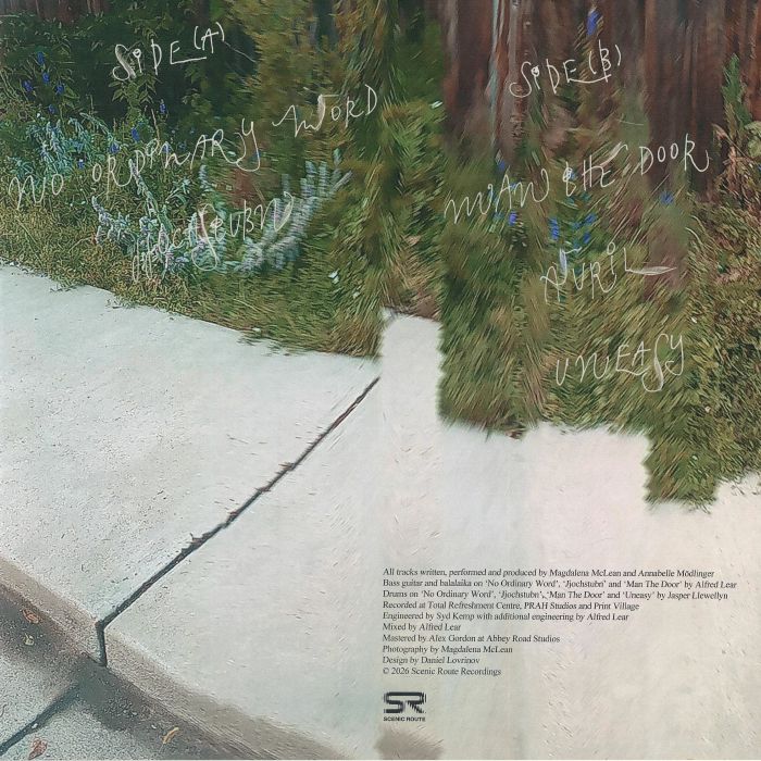 Curbside Lambsear – Put Rings On All My Fingers To Weigh Down My Hands (12", Scenic Route, 2026) Back Cover