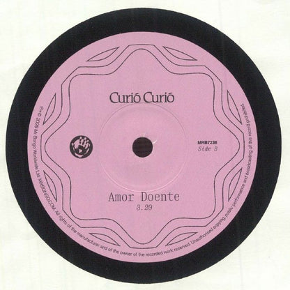 Curió Curió – Bem Querer (7", Mr Bongo, 2026) Back Cover