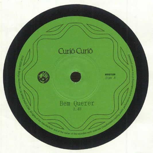 Curió Curió – Bem Querer (7", Mr Bongo, 2026) Front Cover