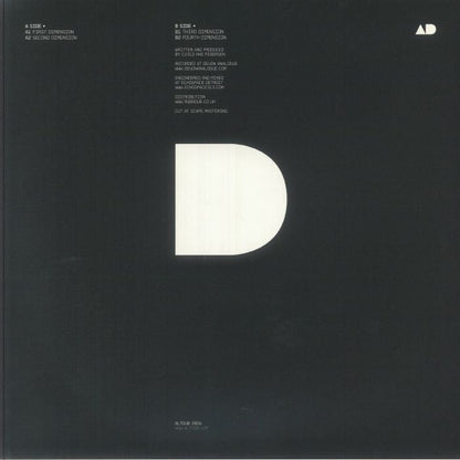 cv313 / Federsen – Altering Dimensions Part Two (12", Blue, Alt Dub, 2026) Back Cover