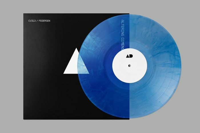 cv313 / Federsen – Altering Dimensions Part Two (12", Blue, Alt Dub, 2026) Front Cover