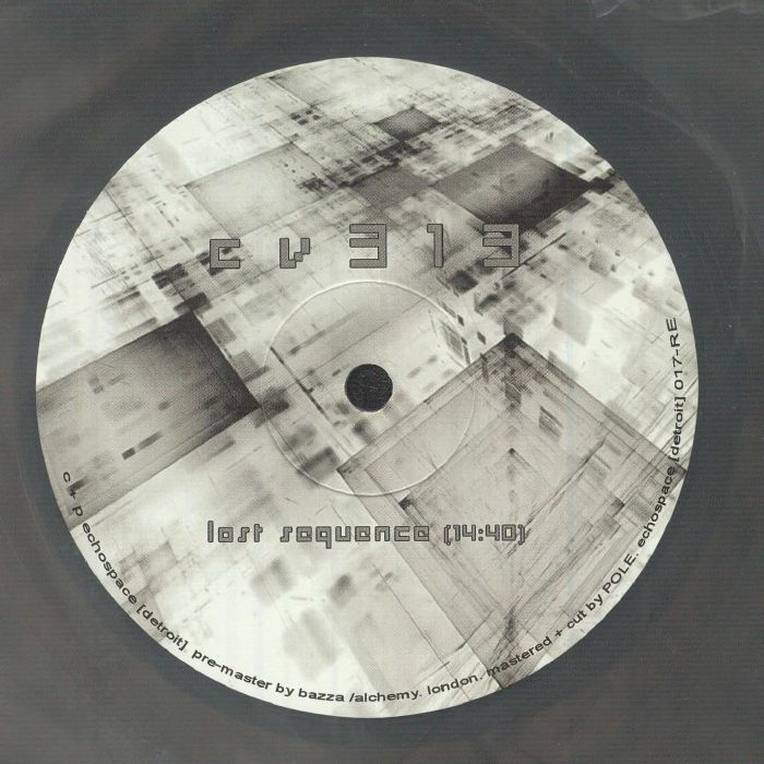 CV313 – Lost Sequence EP (remastered) (12", grey marbled, Echospace, 2026) Front Cover