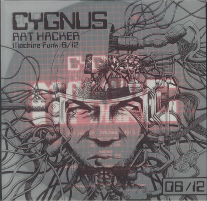 Cygnus – Machine Funk 6/12 - Rat Hacker (12", Electro Records, 2021) Front Cover