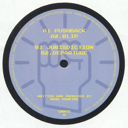 Cypherphunk – Autonomy EP (12", Chiwax, 2025) Back Cover