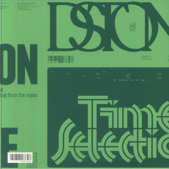 D Stone – Time Selection EP (12", Heist, 2025) back cover