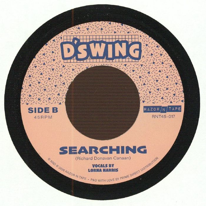 D'Swing – Dream It (7", Razor-N-Tape 45, 2026) Back Cover