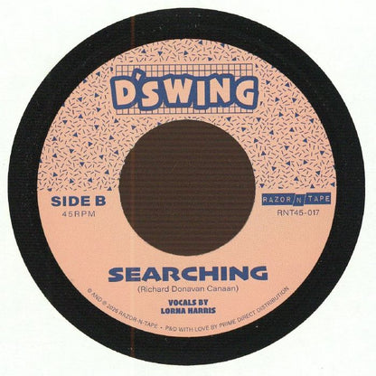 D'Swing – Dream It (7", Razor-N-Tape 45, 2026) Back Cover