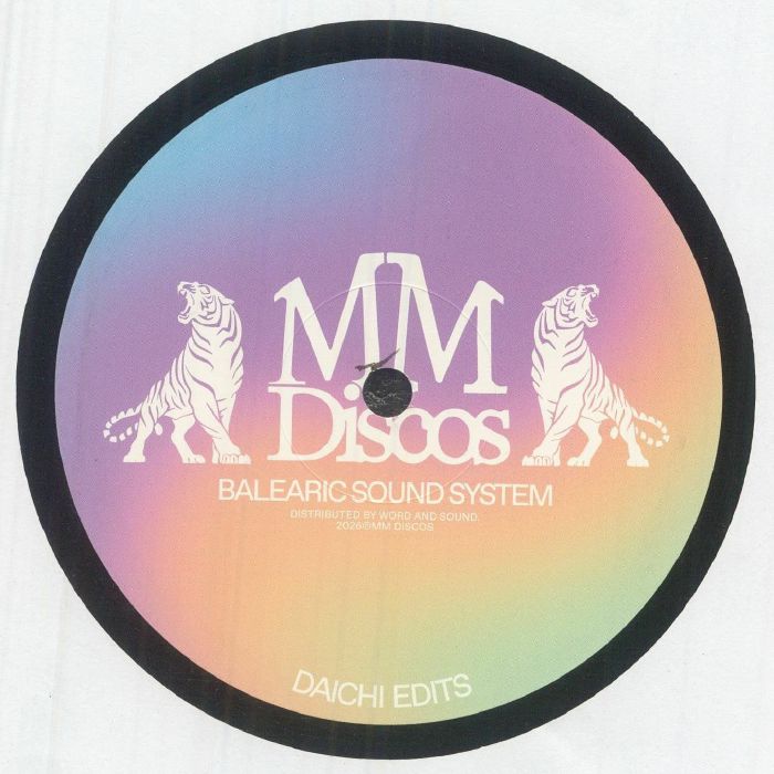 Daichi – Edits Vol 1 2 3 (12", MM Discos, 2026) Front Cover