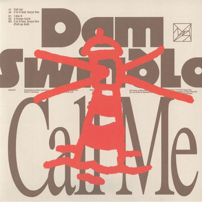 Dam Swindle – Call Me (12", Heist, 2026) Front Cover