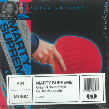 Daniel Lopatin – Marty Supreme (Original Soundtrack) (LP+LP, Clear, A24 Music, 2026) Front Cover