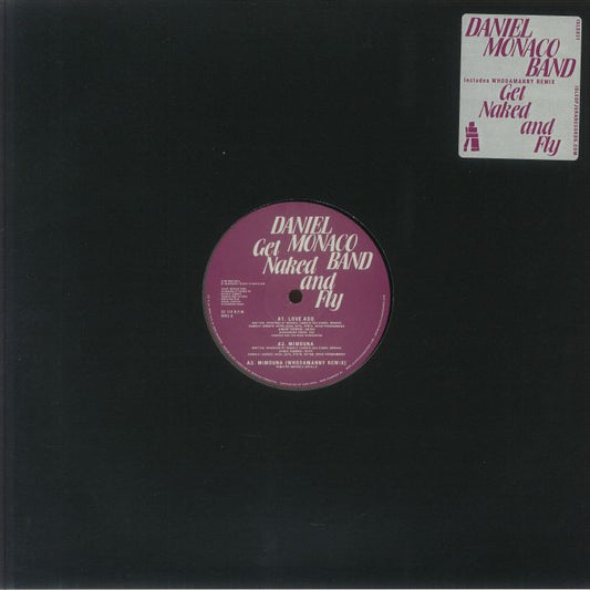 Daniel Monaco Band – Get Naked And Fly (12", Isle Of Jura, 2025) front cover