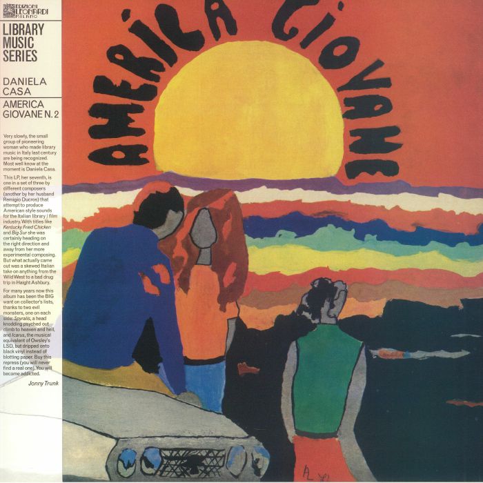 Daniela Casa – America Giovane N. 2 (LP, Vinyl Magic, 2022) Front Cover