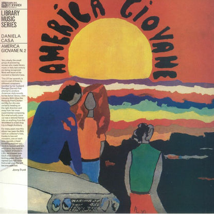 Daniela Casa – America Giovane N. 2 (LP, Vinyl Magic, 2022) Front Cover