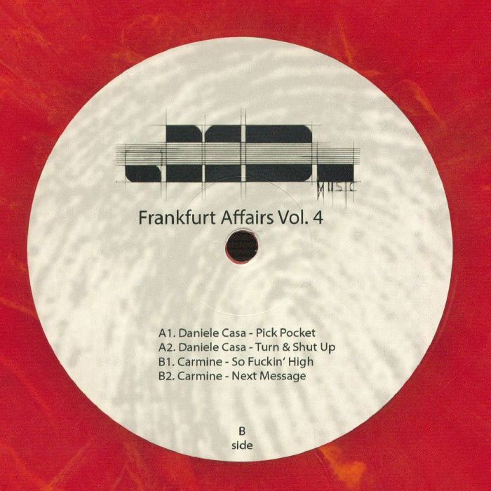 Daniele Casa / Carmine – Frankfurt Affairs Vol 4 (12", coloured (comes in different coloured , we cannot guarantee which one you will receive, Embi Music, 2026) Back Cover