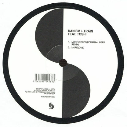 Danism + Train Feat. Toshi – More / Mabele (12", SoSure Music, 2026) Front Cover