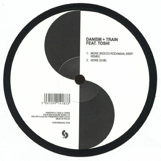 Danism + Train Feat. Toshi – More / Mabele (12", SoSure Music, 2026) Front Cover