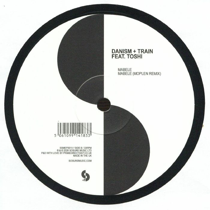 Danism + Train Feat. Toshi – More / Mabele (12", SoSure Music, 2026) Back Cover