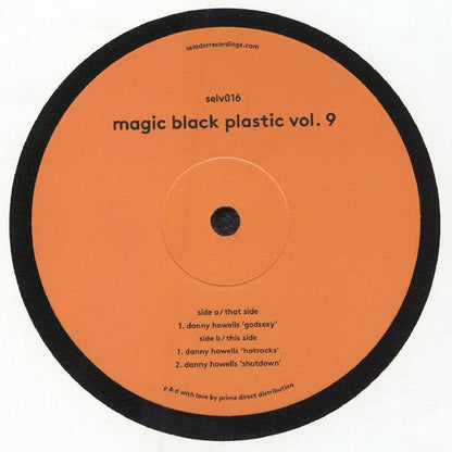Danny Howells – Magic Black Plastic Vol. 9 (12", Selador Recordings, 2026) Back Cover
