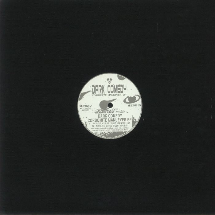 Dark Comedy – Corbomite Manuever EP (2x12", Clear, Mint Condition, 2021) Back Cover