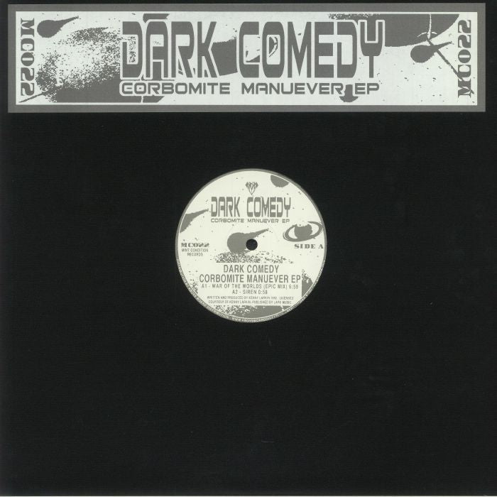Dark Comedy – Corbomite Manuever EP (2x12", Clear, Mint Condition, 2021) Front Cover