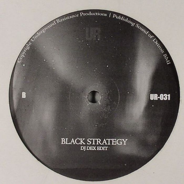 Dark Energy – Dark Paradise (12", Underground Resistance, 2002) Back Cover