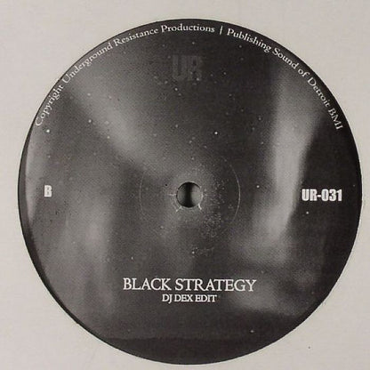 Dark Energy – Dark Paradise (12", Underground Resistance, 2002) Back Cover