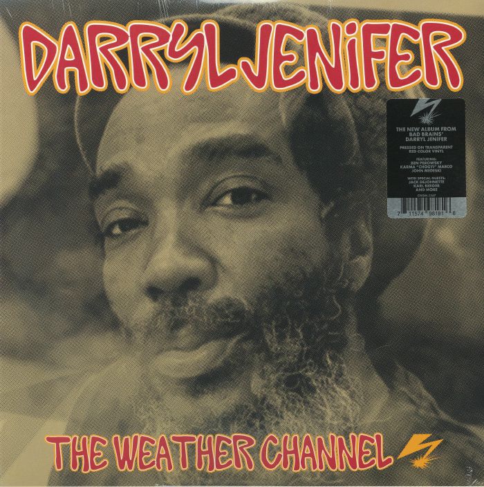 Darryl Jenifer – The Weather Channel (LP, Transparent Red, ORG Music, 2026) Front Cover