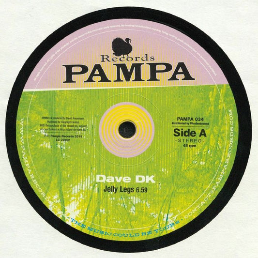 Dave DK – Chicama EP (12", Pampa Records, 2019) Front Cover