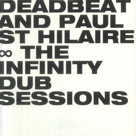 Deadbeat And Paul St Hilaire – The Infinity Dub Sessions (2x12", BLKRTZ, 2026) Front Cover