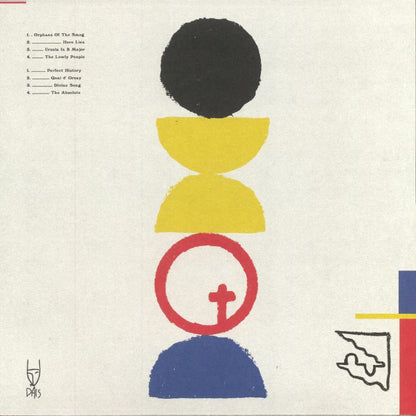 Death Of Lovers – The Acrobat (LP, PhilaMOCA Cover, Dais Records, 2017) Back Cover