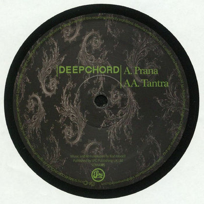 Deepchord – Prana / Tantra (12", Soma Quality Recordings, 2025) back cover