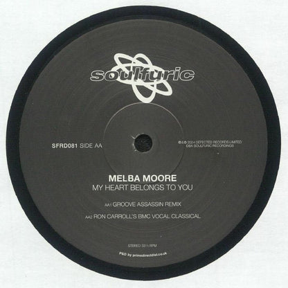 Deepstar Featuring Donna Allen / Melba Moore – Sugar / My Heart Belongs To You (12", Soulfuric Deep, 2024) Back Cover
