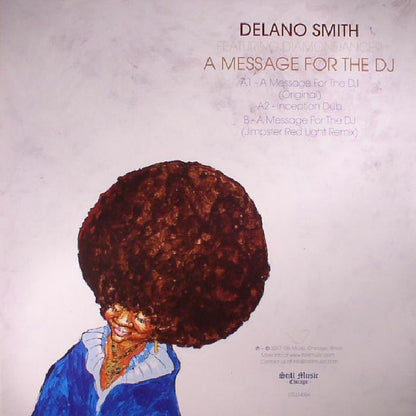 Delano Smith Featuring Diamondancer – A Message For The DJ (12", Still Music, 2026) Back Cover