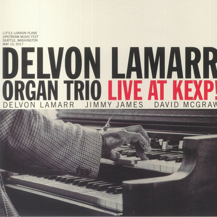 Delvon LaMarr Organ Trio – Live At KEXP! (LP, Orange Translucent, Colemine Records, 2022) front cover