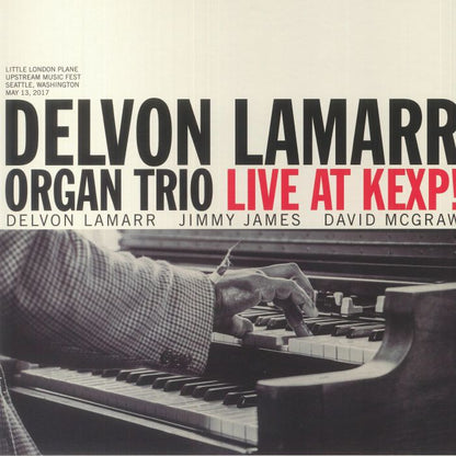 Delvon LaMarr Organ Trio – Live At KEXP! (LP, Orange Translucent, Colemine Records, 2022) front cover