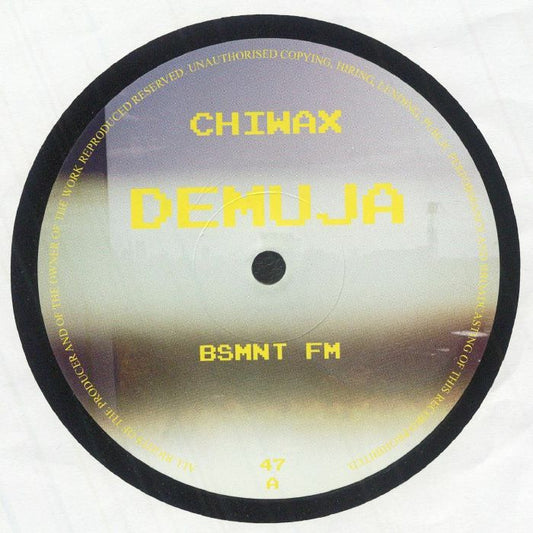 Demuja – BSMNT FM (12", Orange, Chiwax, 2026) Front Cover