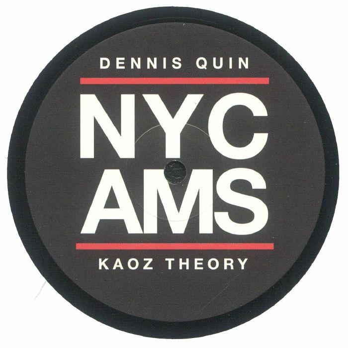 Dennis Quin – New York to Amsterdam (12", Kaoz Theory, 2025) front cover