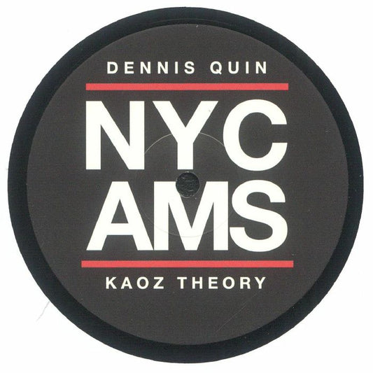 Dennis Quin – New York to Amsterdam (12", Kaoz Theory, 2025) front cover