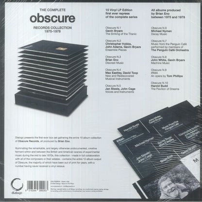 Various - The Complete Obscure Records Collection 1975-1978 (Box Set+CD+CD+CD+CD+CD+CD+CD+CD+CD+CD)